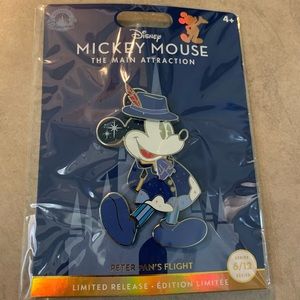 Disney Mickey Mouse Peter Pan Main Attraction Pin Limited Release Series 6/12
